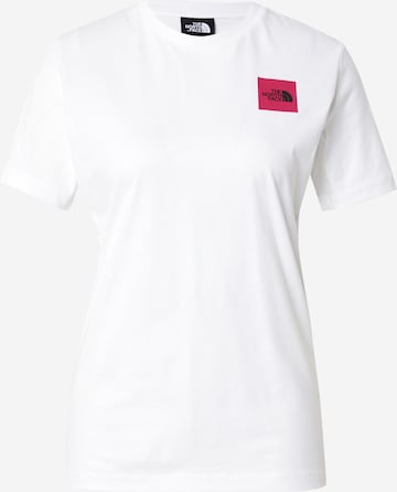 THE NORTH FACE - Camisa 'COORDINATES' em branco: frente