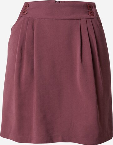 Jupe 'Vivian Skirt' ABOUT YOU en marron : devant