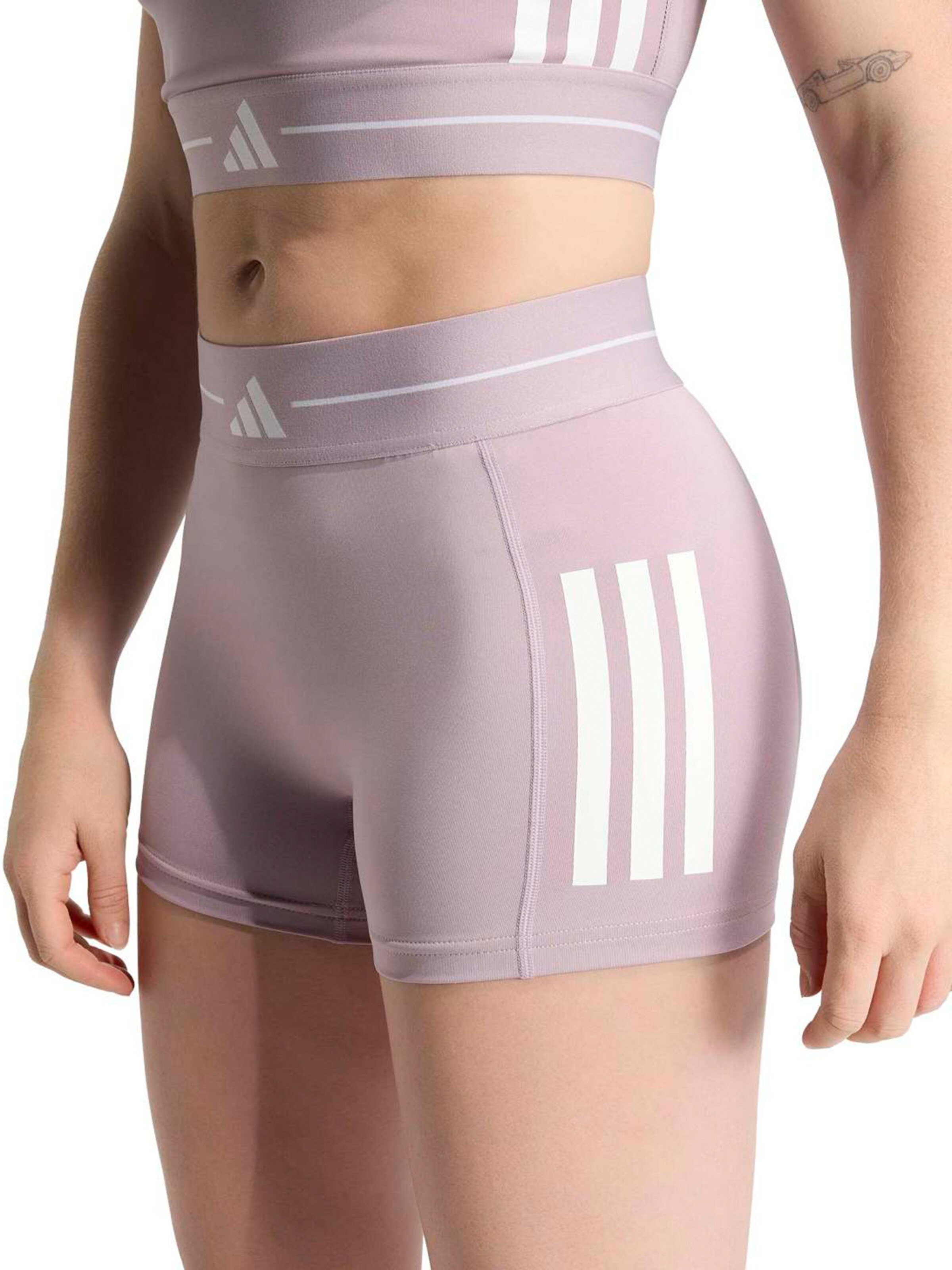 ADIDAS PERFORMANCE Skinny Sportbroek 'HYG' in Lila