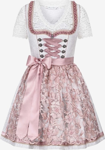 Steigenhöfer Dirndl 'Vicky' in Pink: front