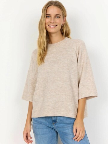 Soyaconcept Sweater ' ORLEAN 1 ' in Beige: front