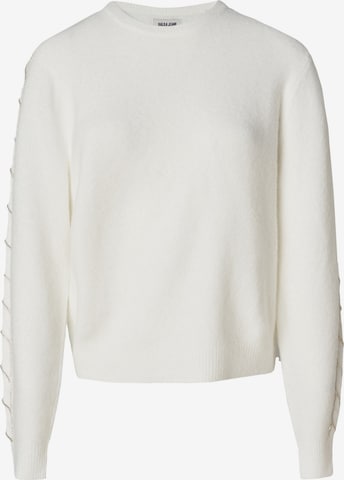 Pull-over Salsa Jeans en blanc : devant