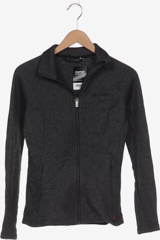 VAUDE Sweatshirt & Zip-Up Hoodie in S in Grey: front