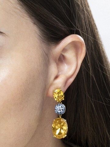 Luxenter - Pendientes 'Filia' en amarillo