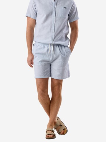 Seaside Regular Trousers in Blue: front