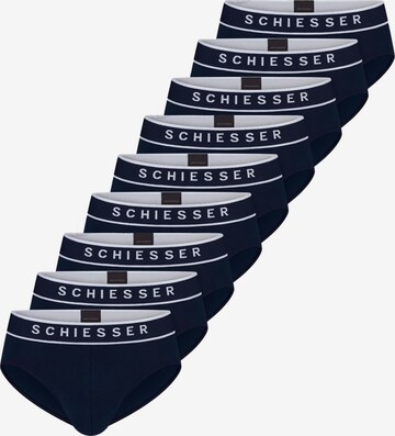 SCHIESSER Slip '95/5 Organic Cotton' in Blue: front