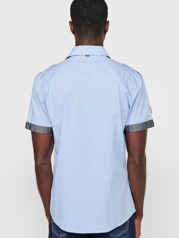 Coupe regular Chemise KOROSHI en bleu