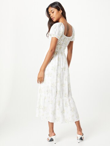 HOLLISTER Sukienka w kolorze biały