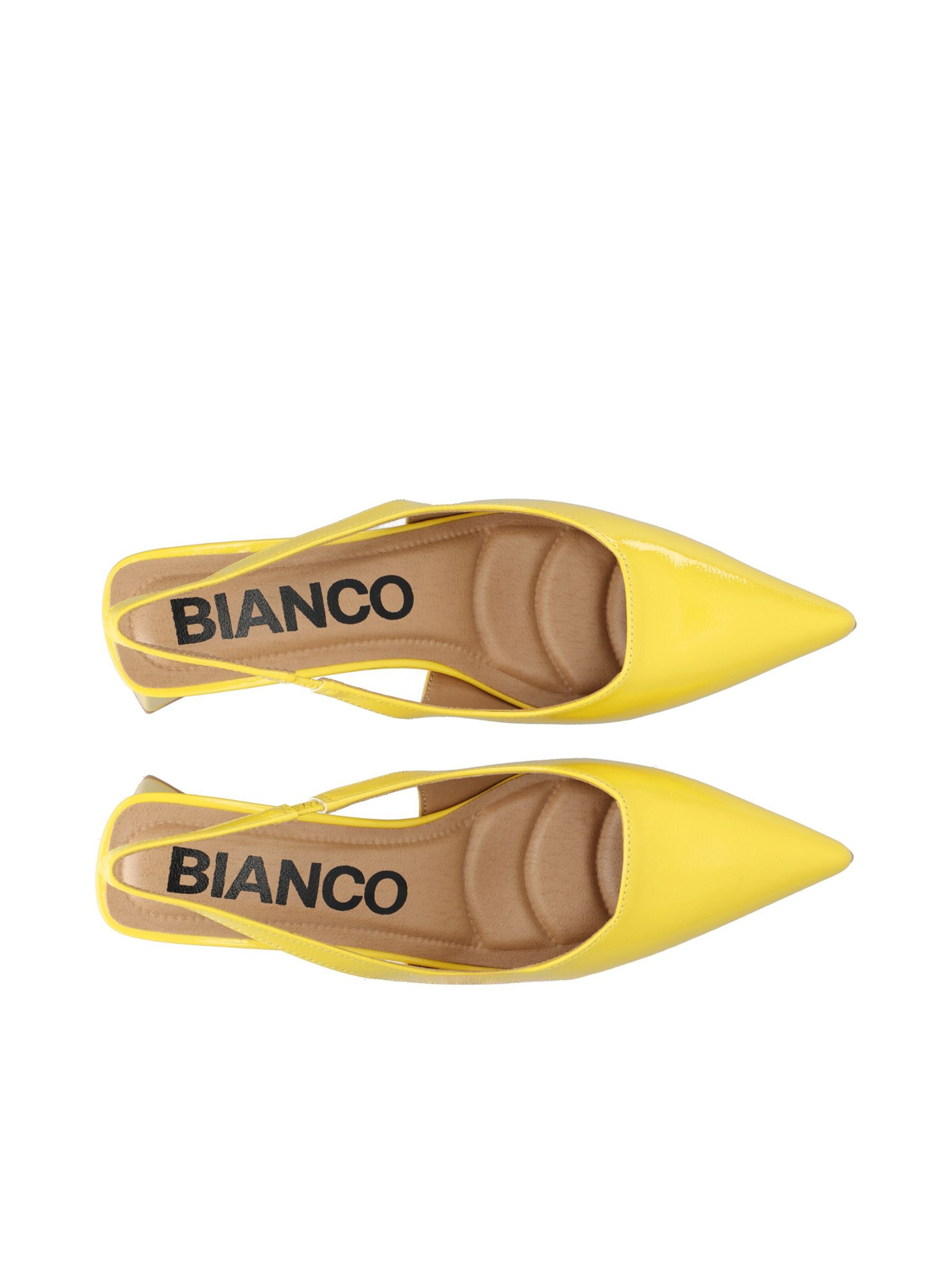 Bianco Slingback pumps 'MARALYN' in Yellow