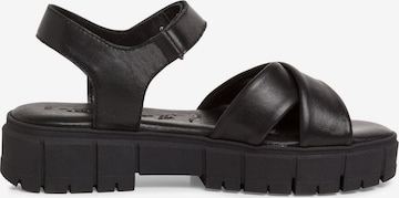 TAMARIS Sandals in Black