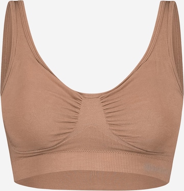 Bamboo basics BH 'Fleur' in Beige: voorkant