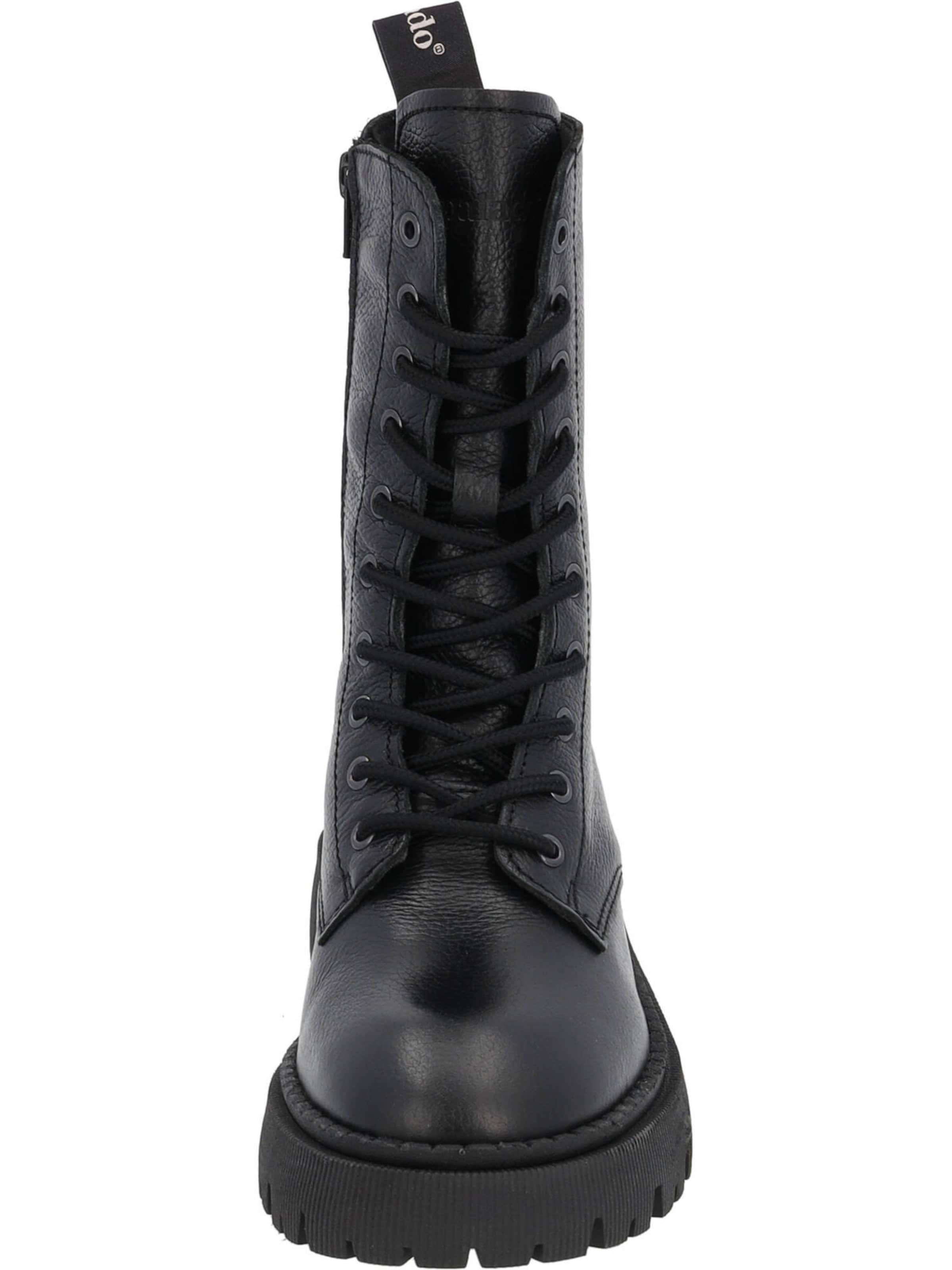 Palado Lace-up bootie 'Delos' in Black