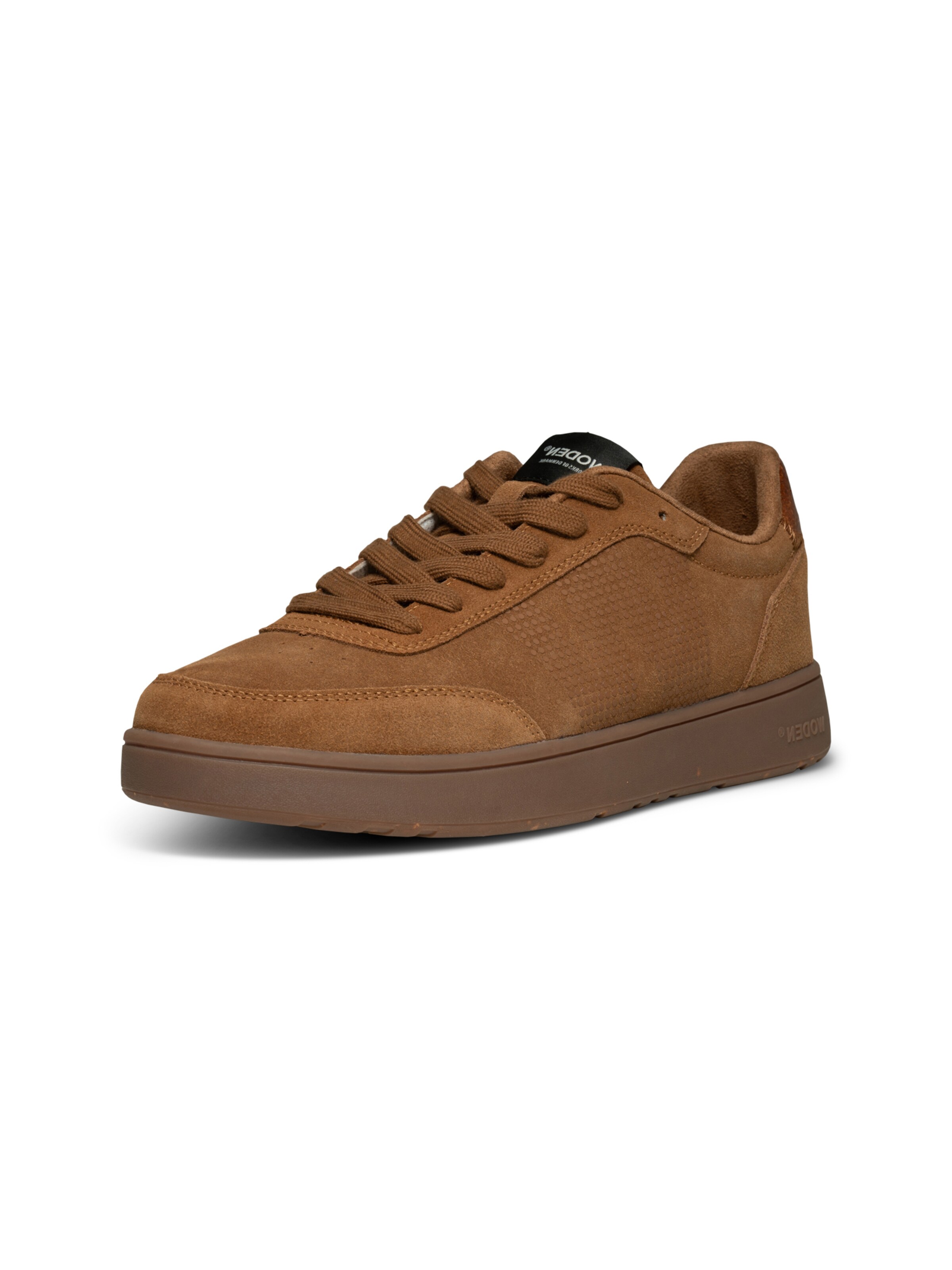 WODEN Sneakers laag 'Toke' in Bruin: voorkant