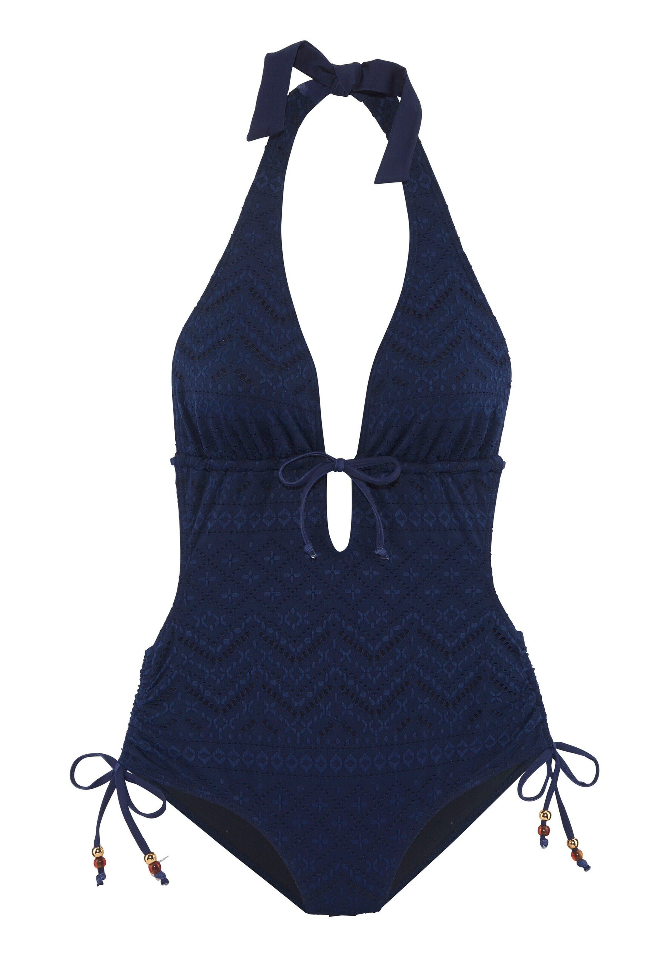 LASCANA Swimsuit in Blue: front