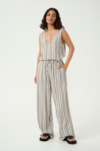 Kaffe Loosefit Broek 'KAmilia' in Beige
