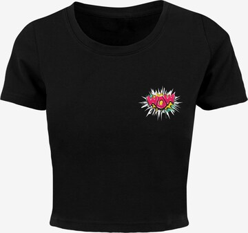 Merchcode Shirt 'WOW Comic' in Black: front