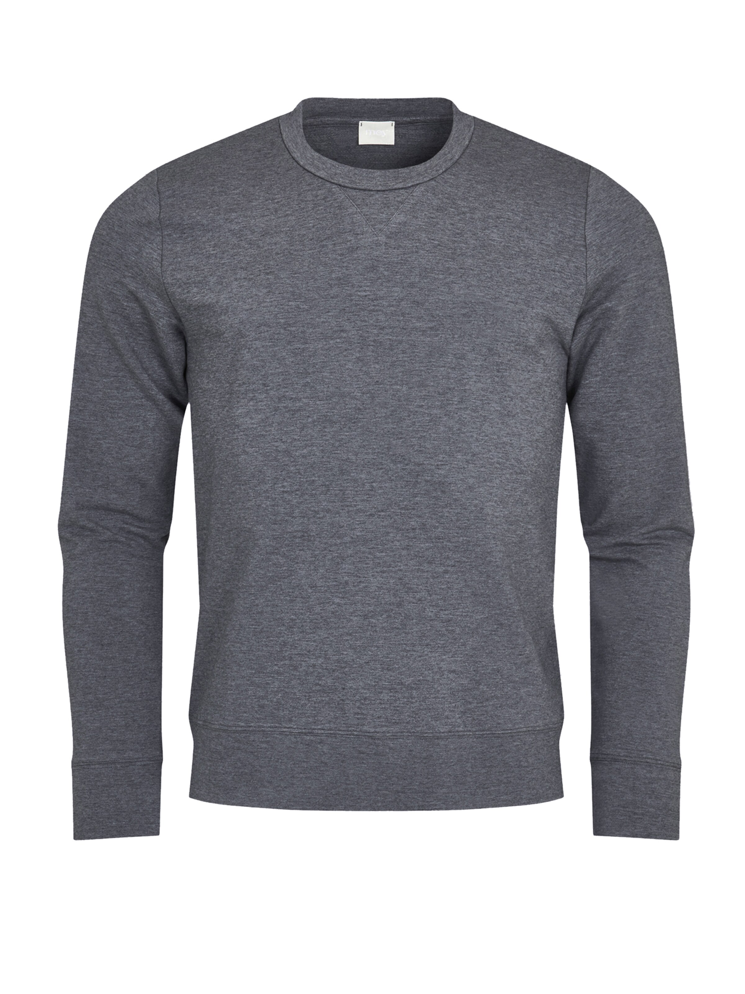 Mey Sweatshirt 'Enjoy' in Grijs: voorkant