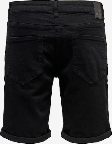 Only & Sons Regular Jeans 'Ply' i svart