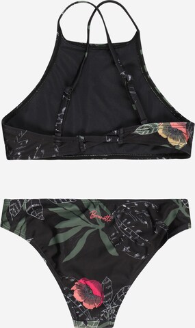 Brunotti Kids High neck Athletic Swimwear 'Camellia' in Black