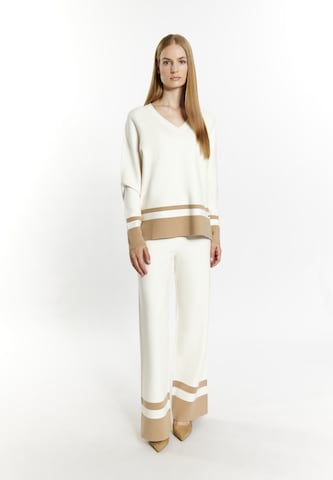 DreiMaster Klassik Sweater 'Baradello' in Beige