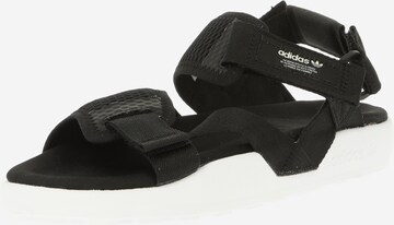 ADIDAS ORIGINALS Sandale 'Adilette Adventure' in Schwarz: predná strana