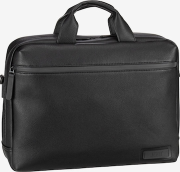 JOST Document Bag 'Riga' in Black: front