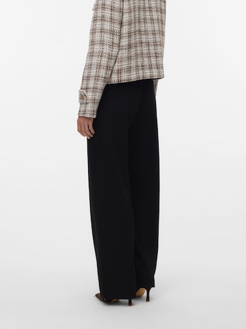 VERO MODA Loose fit Pants 'VMHEATHER' in Black