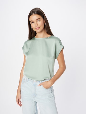 VILA Blouse 'ELLETTE' in Groen: voorkant