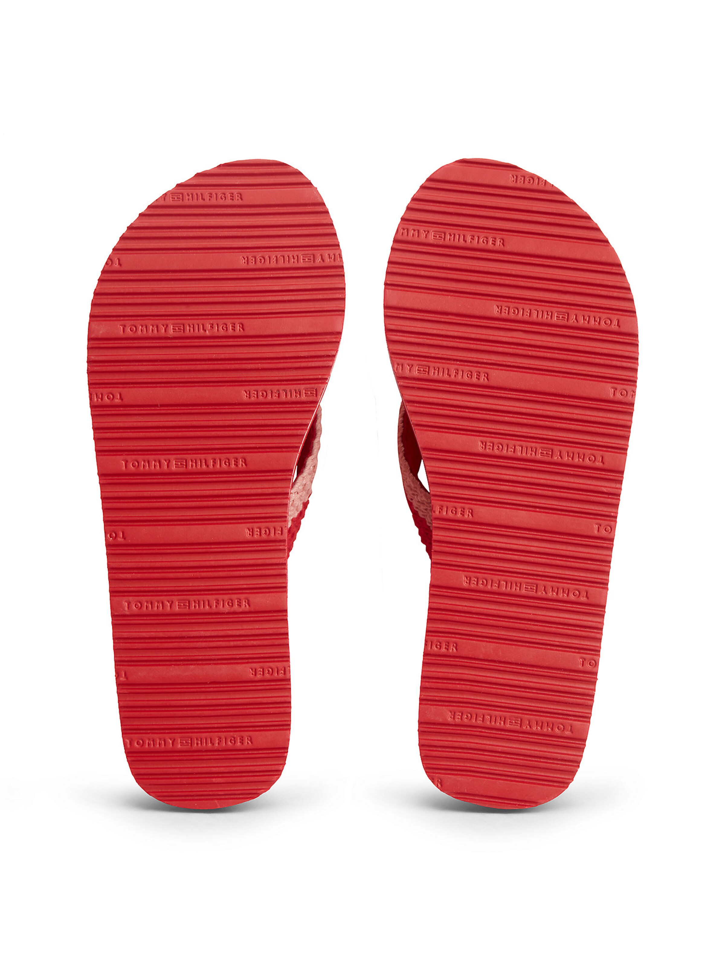 Tongs TOMMY HILFIGER en rouge