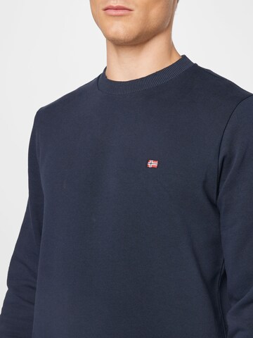 NAPAPIJRI Regular fit Sweatshirt 'Balis' in Blauw