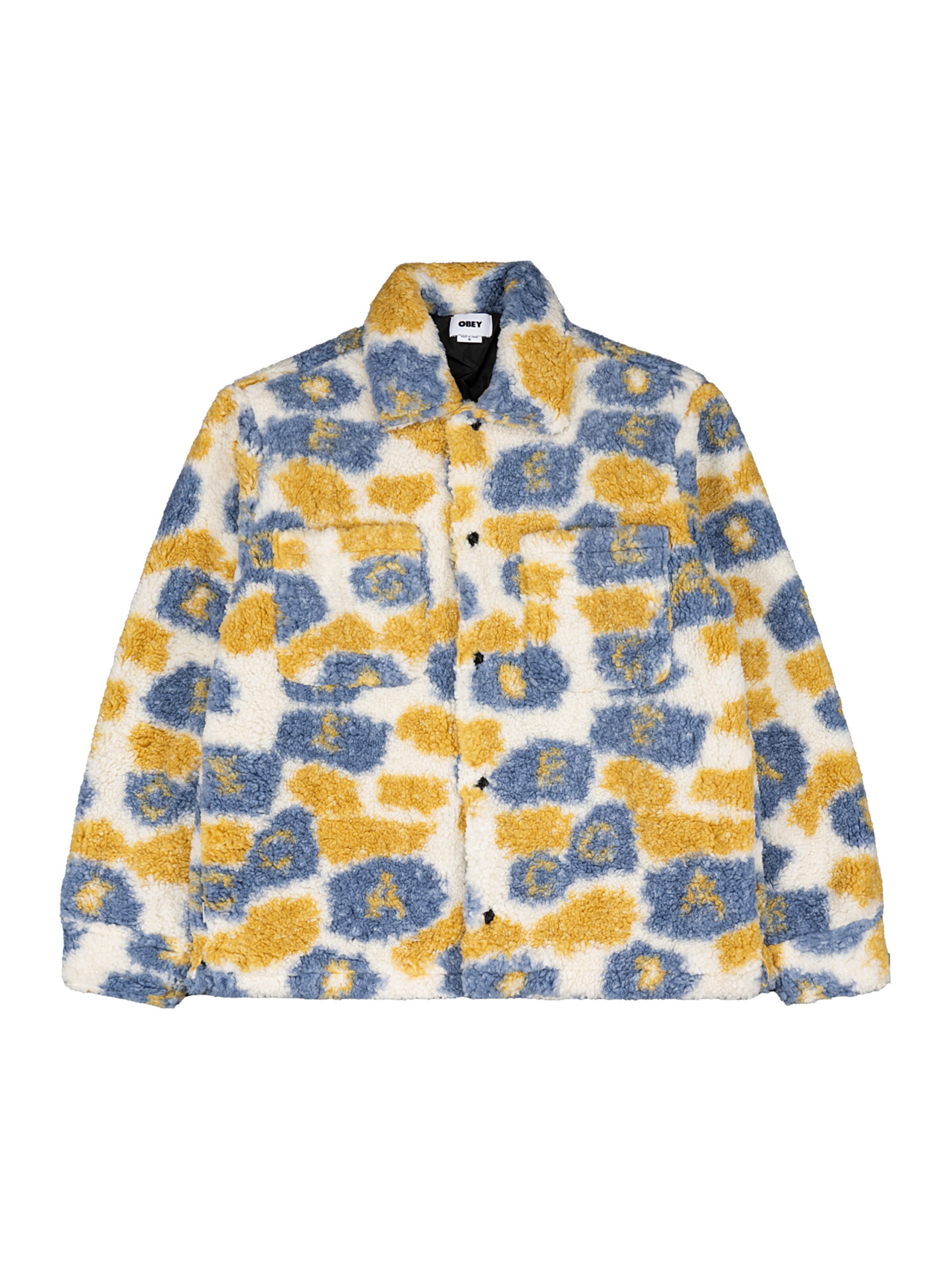 Obey Jacke in Mischfarben: Vorderseite