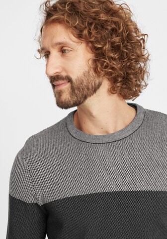 Pull-over 'Sabino' BLEND en gris