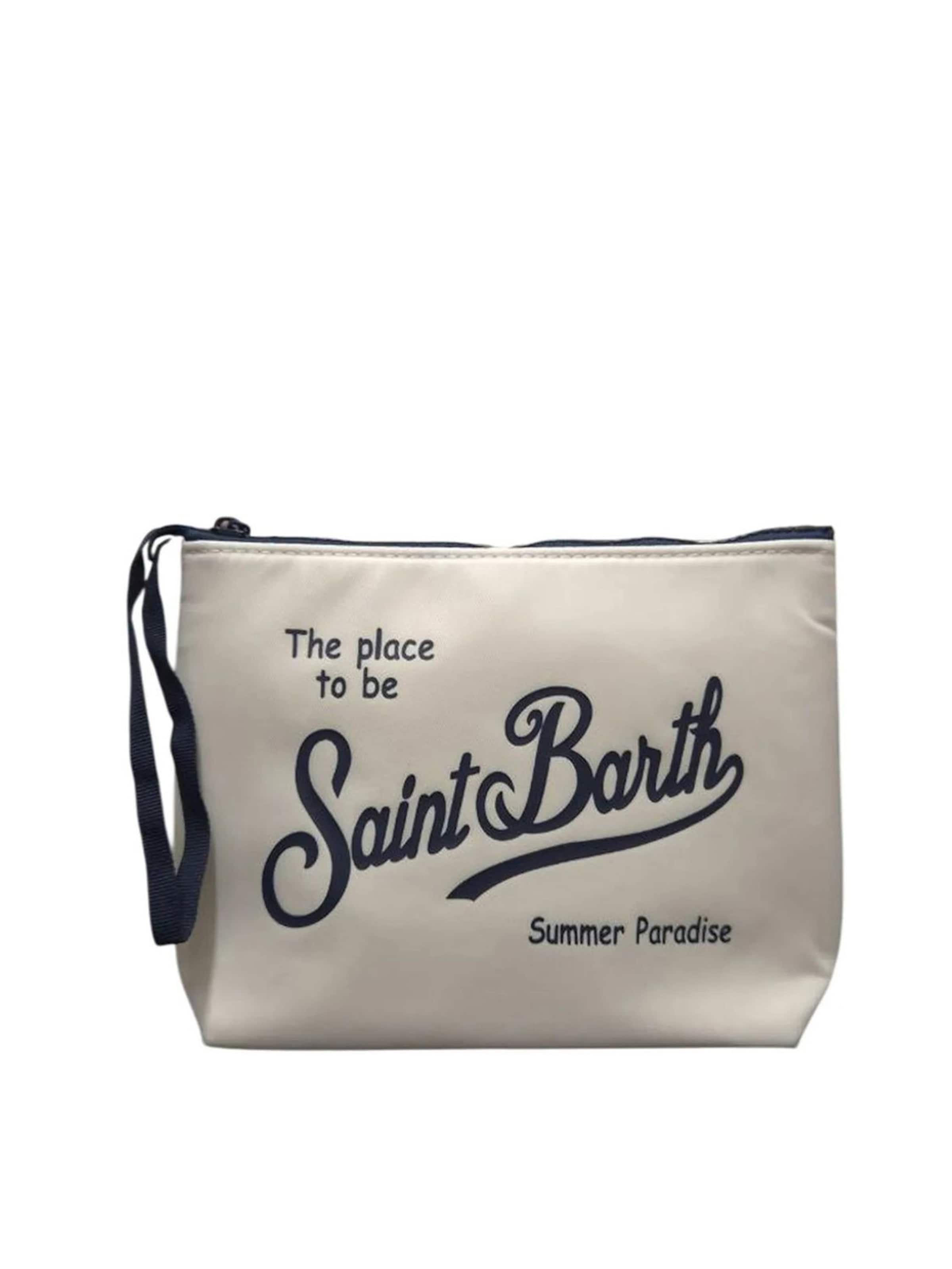 MC2 Saint Barth - Bolsa de maquillaje en blanco: frente