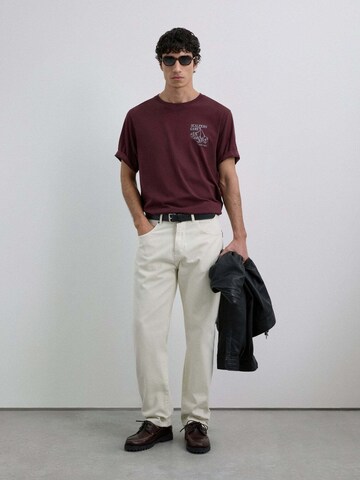 Scalpers Tričko 'Scdice' - Červená