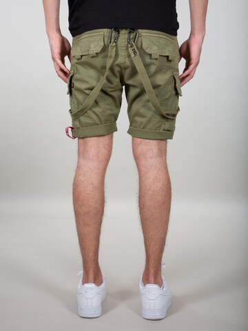 ALPHA INDUSTRIES Tapered Cargobukser i grøn