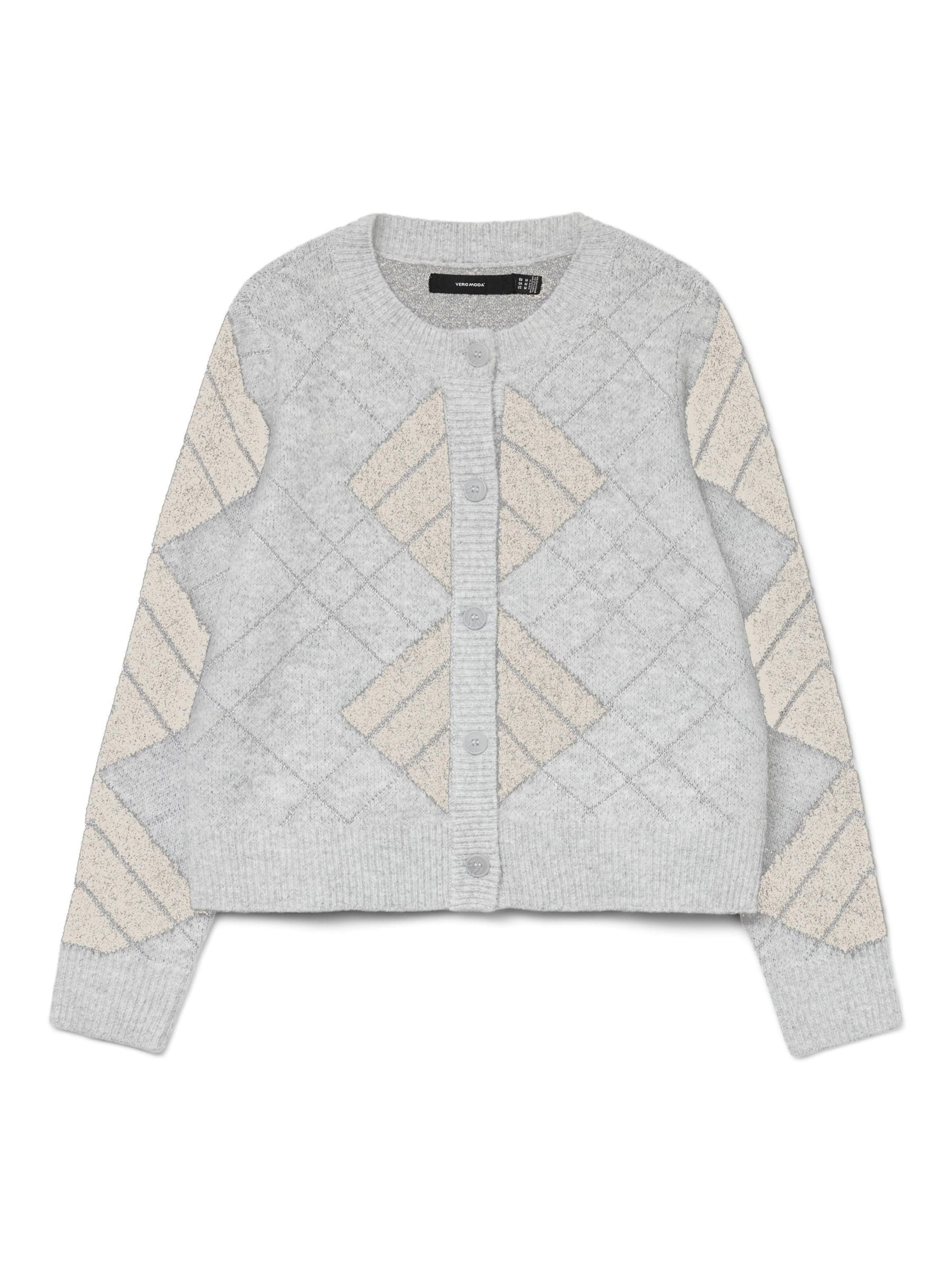 VERO MODA - Cárdigan 'DAE' en gris: frente