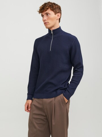 JACK & JONES Trui 'ARTHUR' in Blauw: voorkant