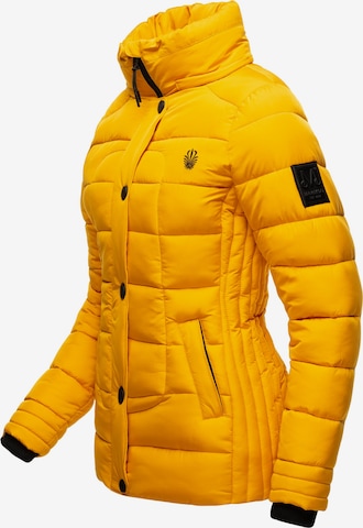 MARIKOO Zimná bunda 'Qesraa' - Žltá