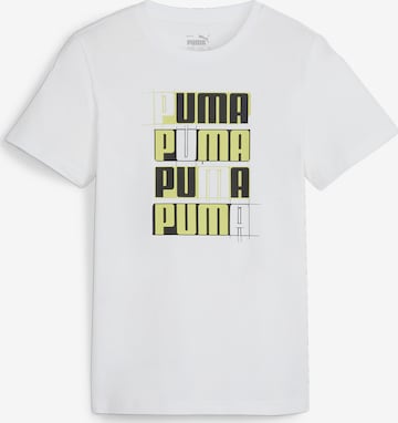 PUMA Performance Shirt in White: front