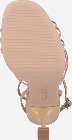 Carvela by Kurt Geiger Sandal 'GLOWING 90' i brun