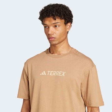 ADIDAS TERREX Performance Shirt in Brown
