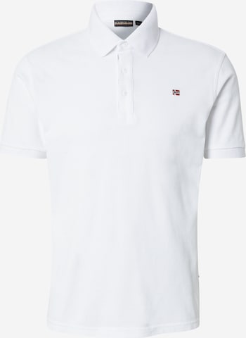 NAPAPIJRI Тениска 'EOLANOS' в бяло: отпред