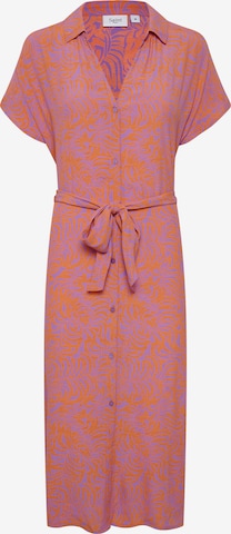 SAINT TROPEZ Blousejurk 'Blanca' in Rood: voorkant