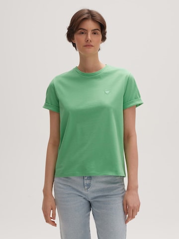 T-shirt 'Serz' OPUS en vert : devant