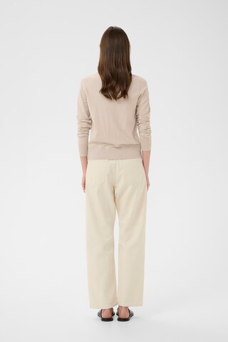 InWear Gebreid vest 'MikoIW' in Beige