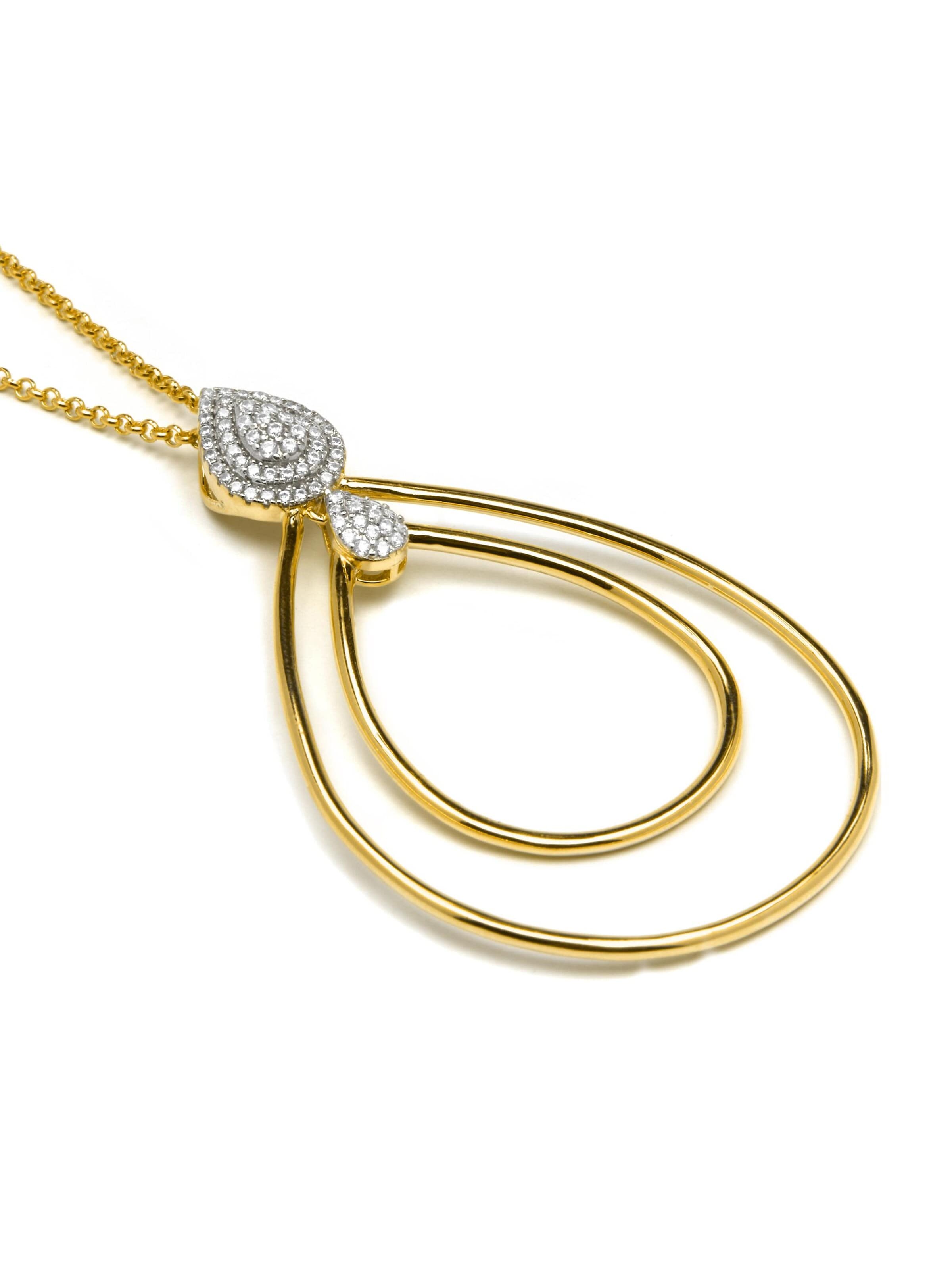 Luxenter Kette 'Hyka' in Gold