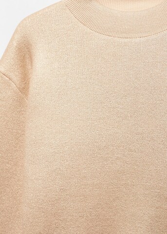 MANGO Trui 'Bronzu' in Beige