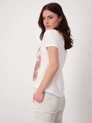 T-shirt monari en blanc