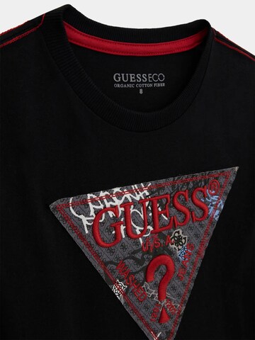 GUESS Shirt in Schwarz