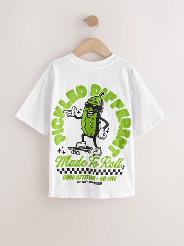 Next - Camiseta en blanco